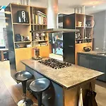 Elegant Penthouse Loft Of 250 M2 In Centre With Huge Roofgarden 80 M2 *