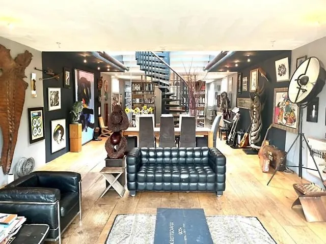 Appartamento Elegant Penthouse Loft Of 250 M2 In Centre With Huge Roofgarden 80 M2 Amsterdam